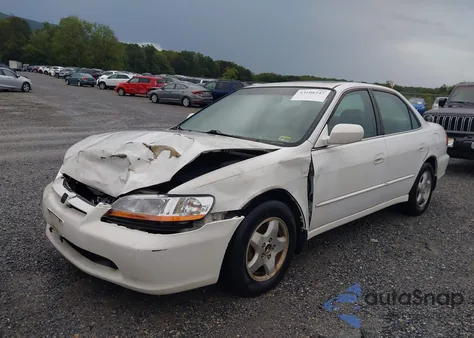 1999 Honda Accord Ex V6 from USA, damaged, VIN 1HGCG1654XA040766